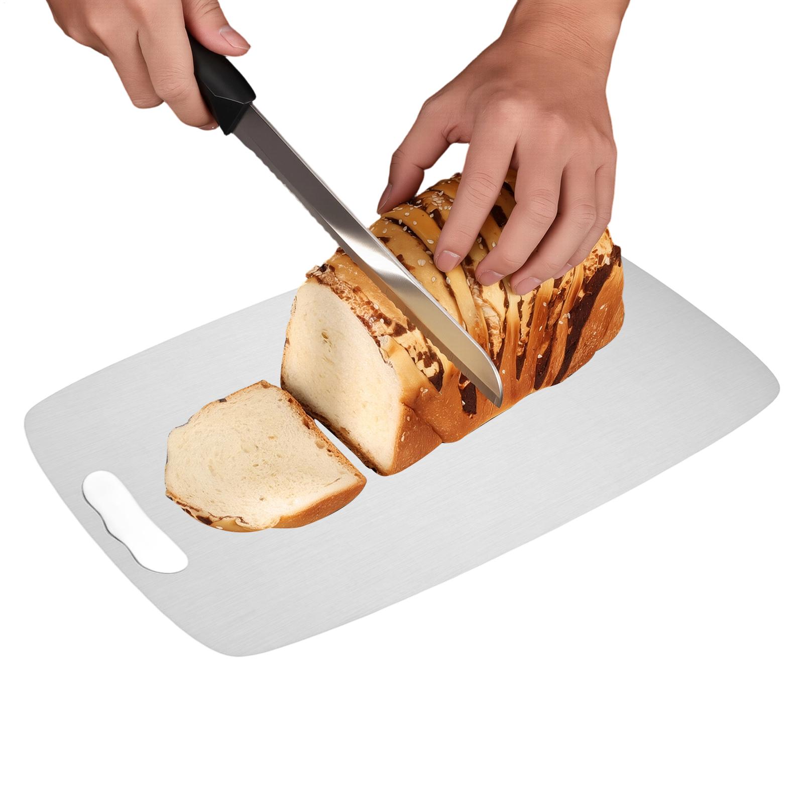 Meal Prep For Cutting - Planche à découper en acier inoxydable