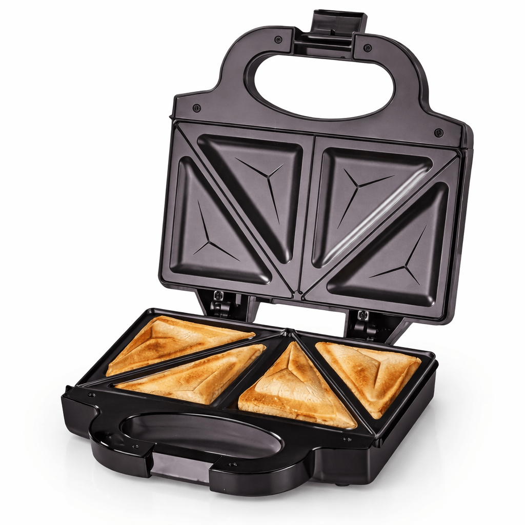 Breakfast Sandwich Press - Grille-pain et presse à panini 2-en-1