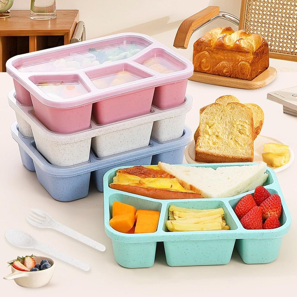 Meal Prep Meal Ideas - Boîte à Bento pour Enfants, 4