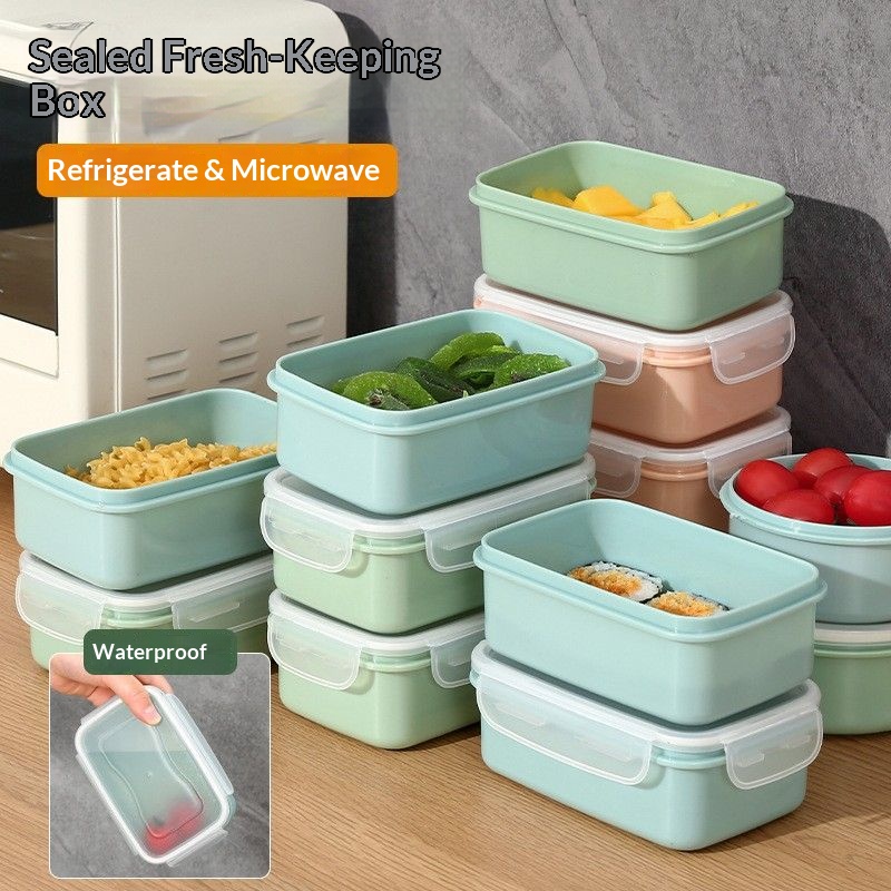 Meal Prep Organizer - Boîtes de conservation alimentaire hermétiques sans