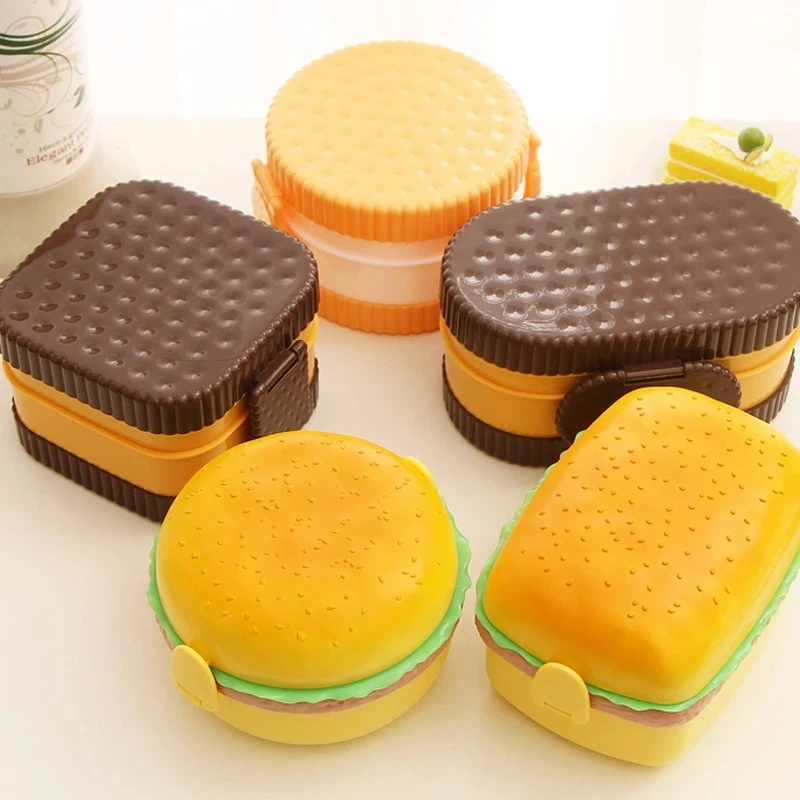 Meal Prep Tupperware - Boîte à déjeuner à Hamburger à