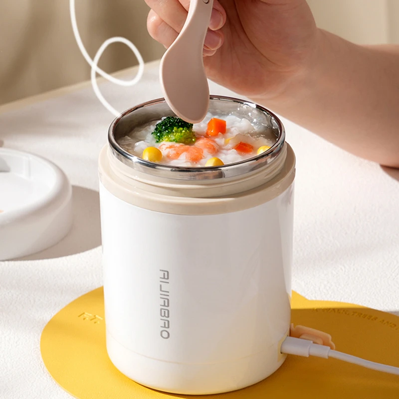Meal Prep Tupperware - Boîte à déjeuner chauffante électrique USB