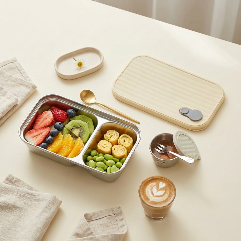 Meal Prep Meal Ideas - Boîte à bento en acier inoxydable