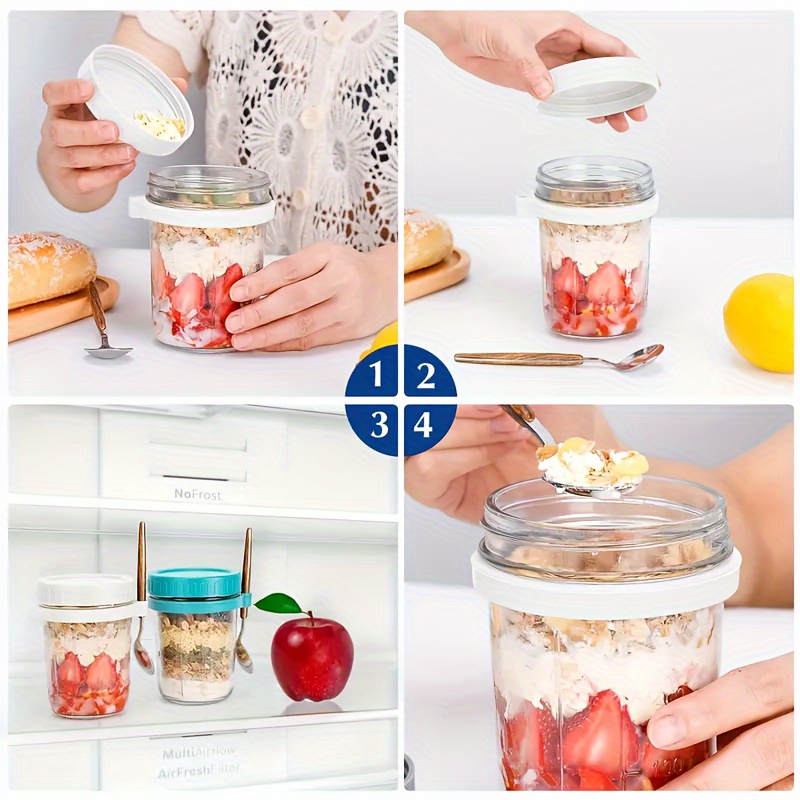 Tasse à flocons d'avoine en ve - Meal Prep Jar avis et prix