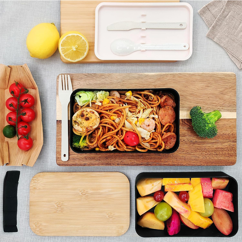 Boîte à bento japonaise double - Meal Prep Japanese Food avis et prix