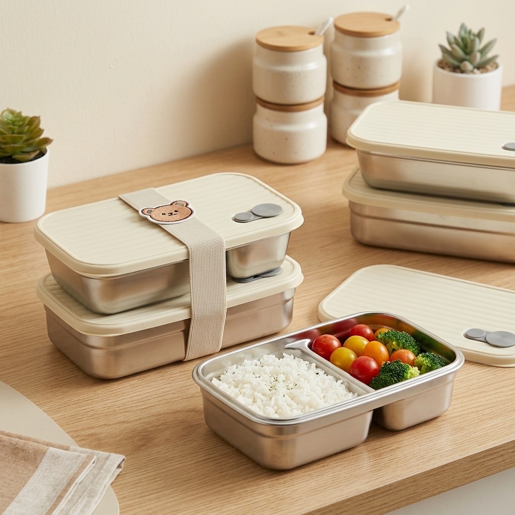 Boîte à bento en acier inoxyda - Meal Prep Meal Ideas avis et prix