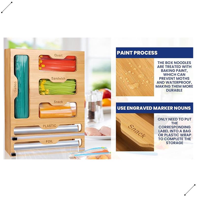 Organisateur de sac à fermetur - Meal Prep Organizer avis et prix