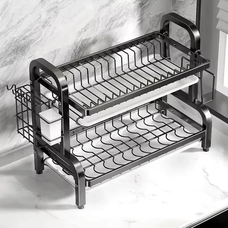 Égouttoir à vaisselle en acier - Meal Prep Organizer avis et prix