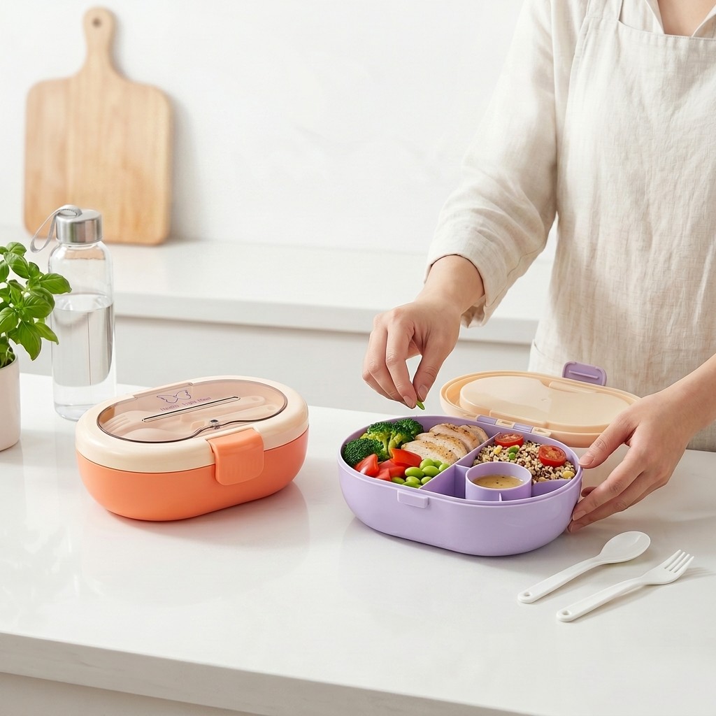 Boîte à lunch bento portable e - Meal Prep Meal Ideas avis et prix