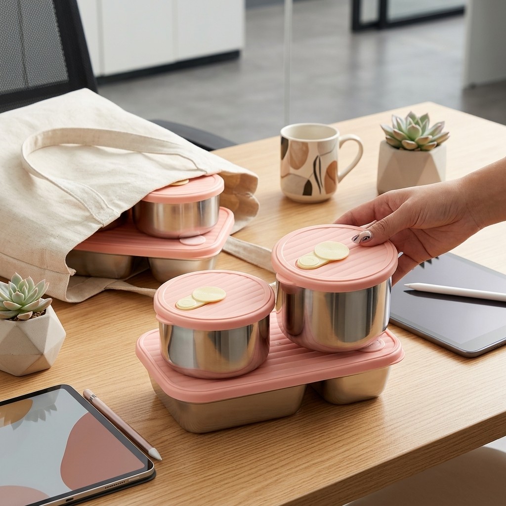Boîte à lunch en acier inoxyda - Meal Prep Meal Ideas avis et prix