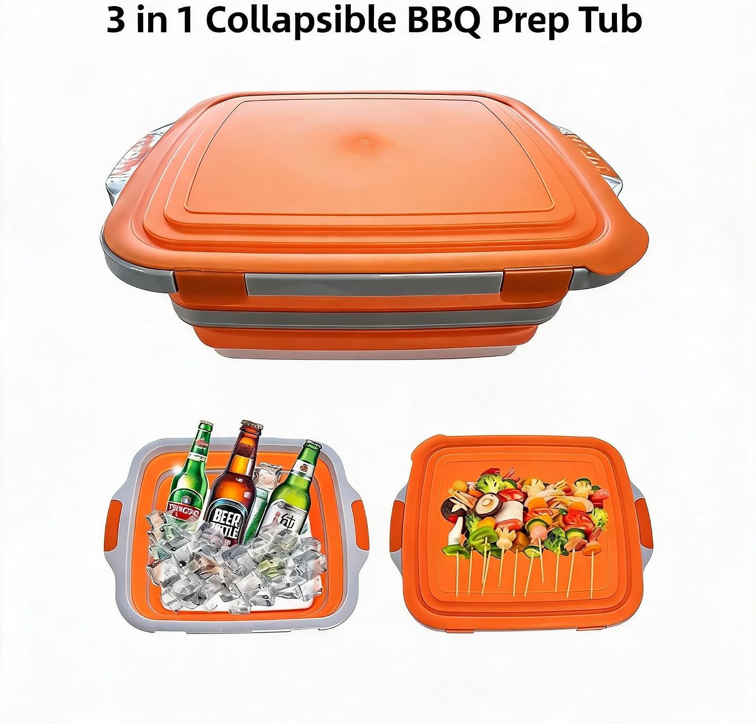 Bac de préparation pliable 3-e - Meal Prep For Cutting avis et prix