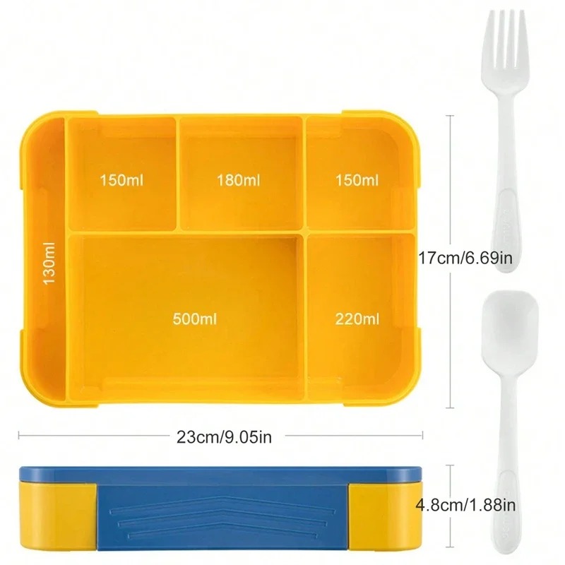 Boîte à lunch Bento 1330ML pou - Meal Prep Meal Ideas avis et prix