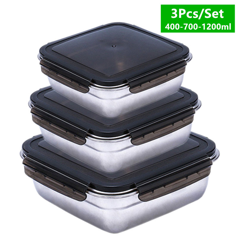 1200/750/400ML boîte à déjeune - Meal Prep Tupperware avis et prix