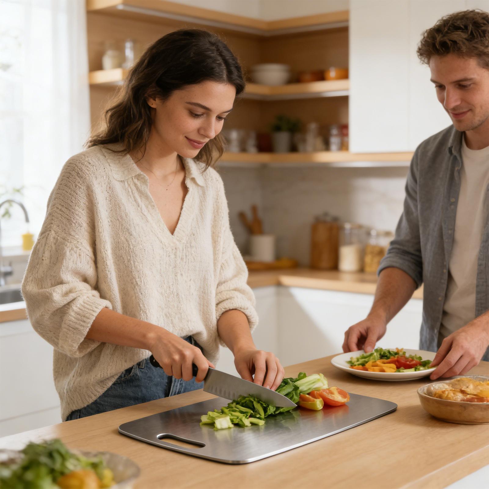 Planche à découper en acier in - Meal Prep For Cutting avis et prix