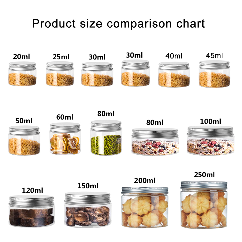 1-10 pièces 20/25/30/40/45-250 - Meal Prep Jar avis et prix