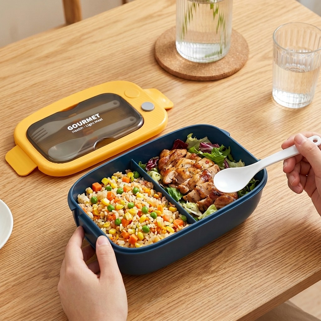 Boîte à bento en plastique mic - Meal Prep Meal Ideas avis et prix