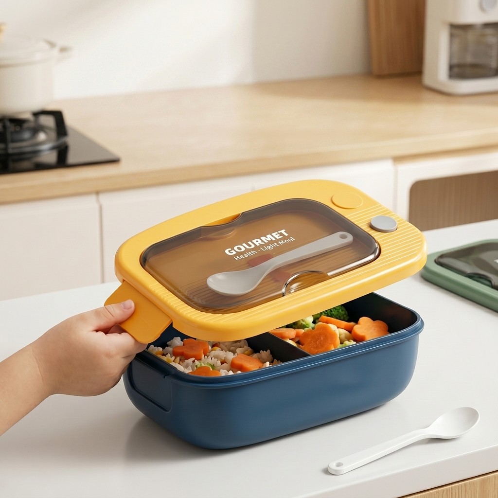 Boîte à bento en plastique mic - Meal Prep Meal Ideas avis et prix