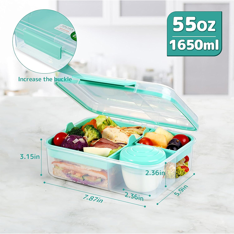 Boîte à lunch bento à 4 compar - Meal Prep Meal Ideas avis et prix