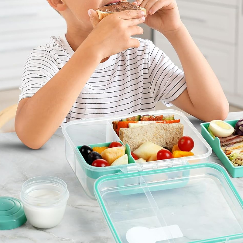Boîte à lunch bento à 4 compar - Meal Prep Meal Ideas avis et prix