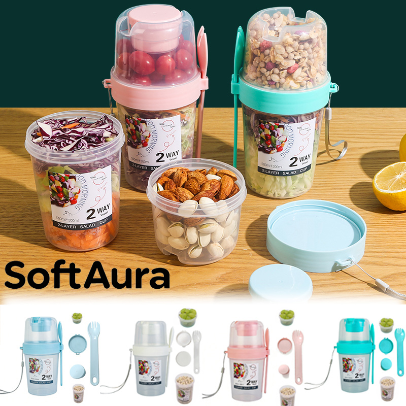 SoftAura Breakfast On The Go C - Meal Prep Tupperware avis et prix