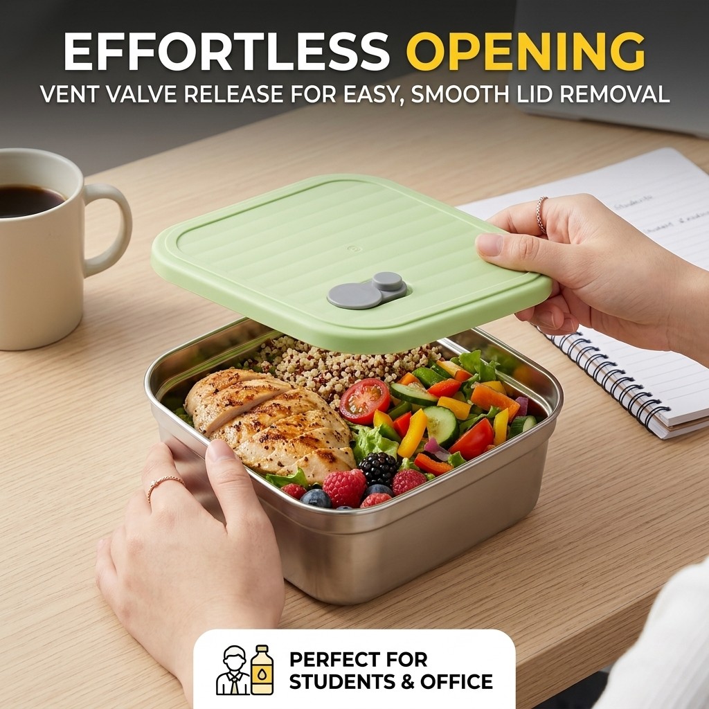 Boîte à lunch bento en acier i - Meal Prep Meal Ideas avis et prix
