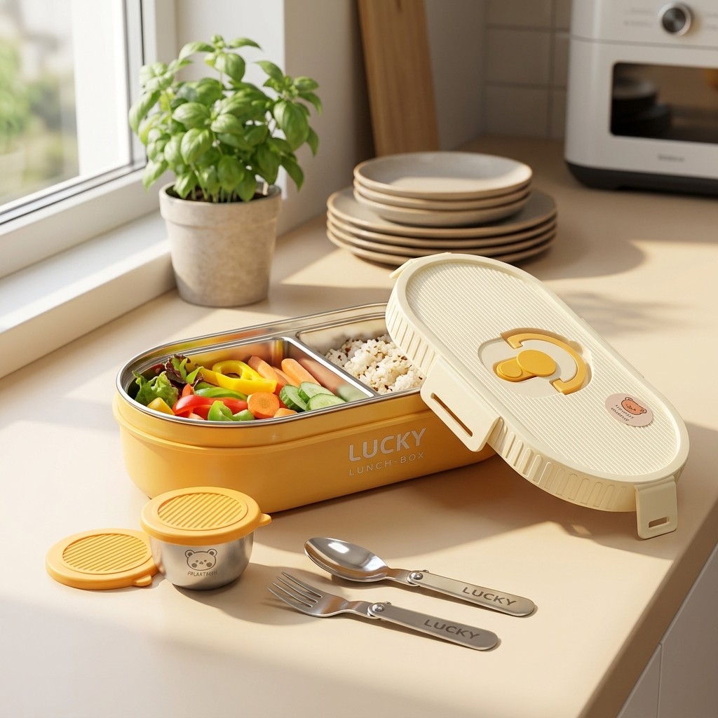 Boîte à lunch en acier inoxyda - Meal Prep Meal Ideas avis et prix