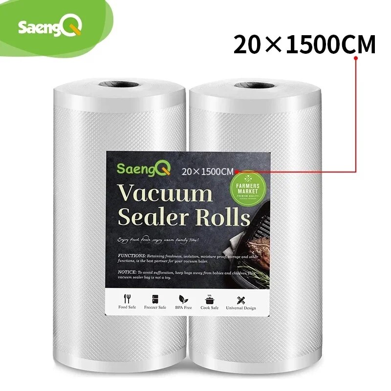 SaengQ – sac de scellage sous  - Meal Prep Vacuum Seal Containers avis et prix