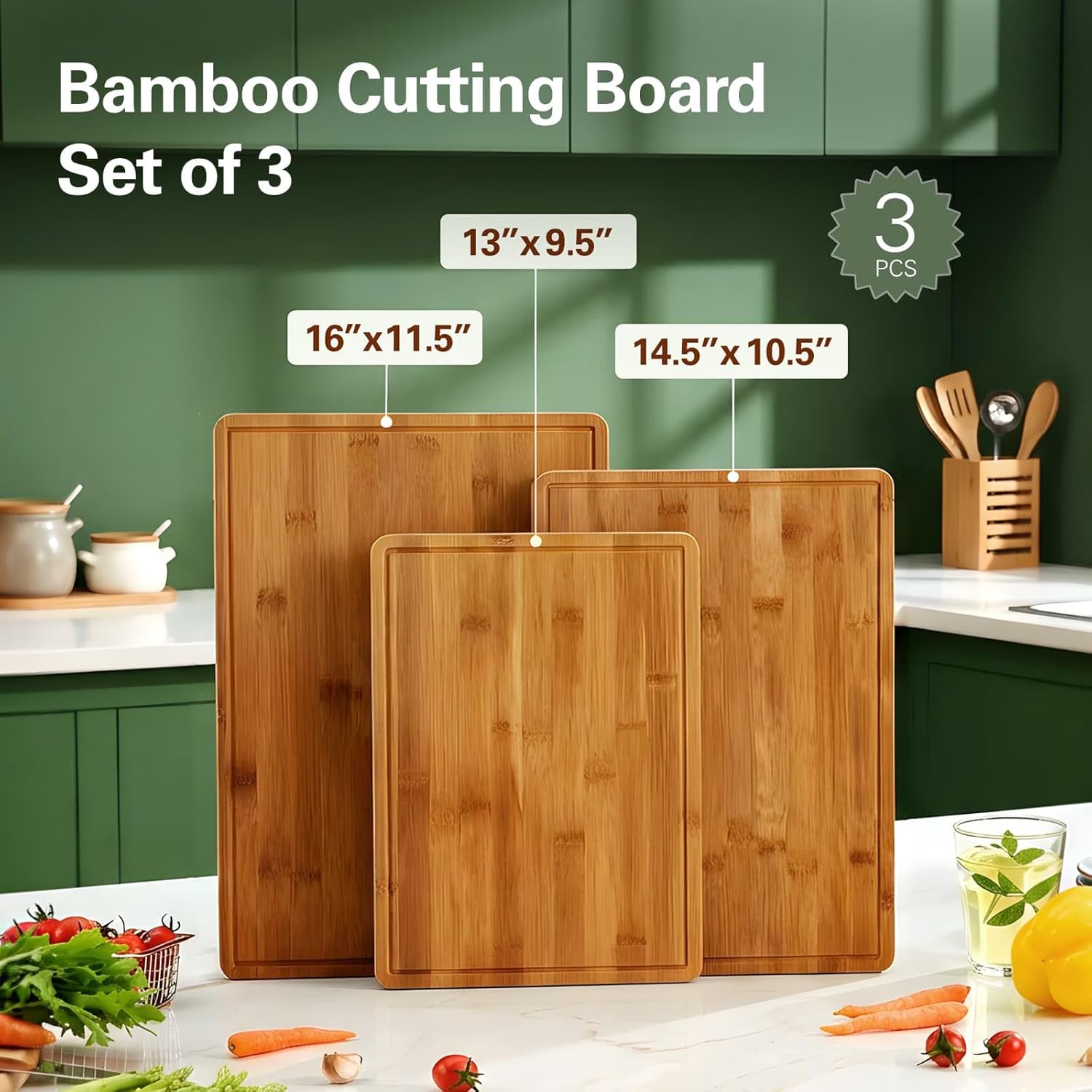 Planches à découper en bambou  - Meal Prep For Cutting avis et prix