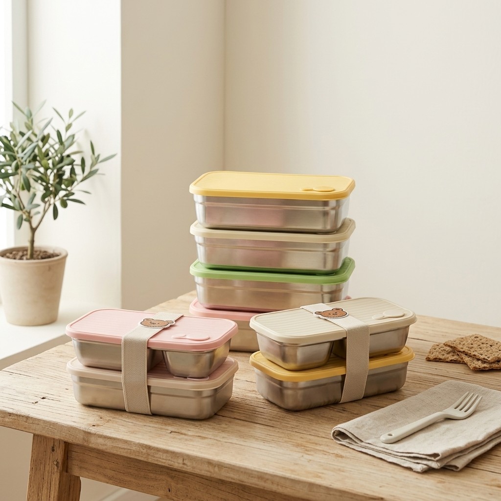 Boîte à lunch bento en acier i - Meal Prep Meal Ideas avis et prix