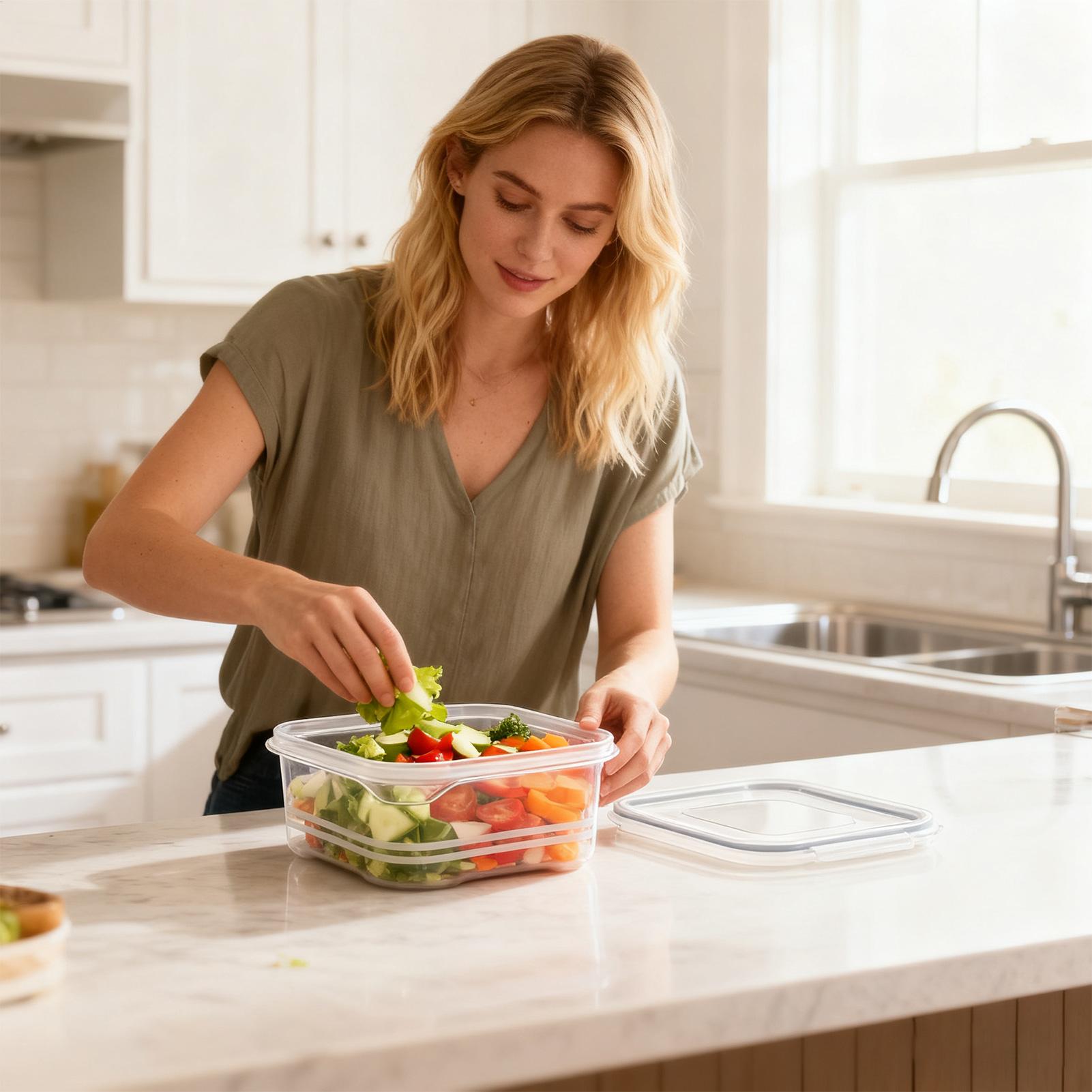 Réfrigérateur de stockage tran - Meal Prep Organizer avis et prix