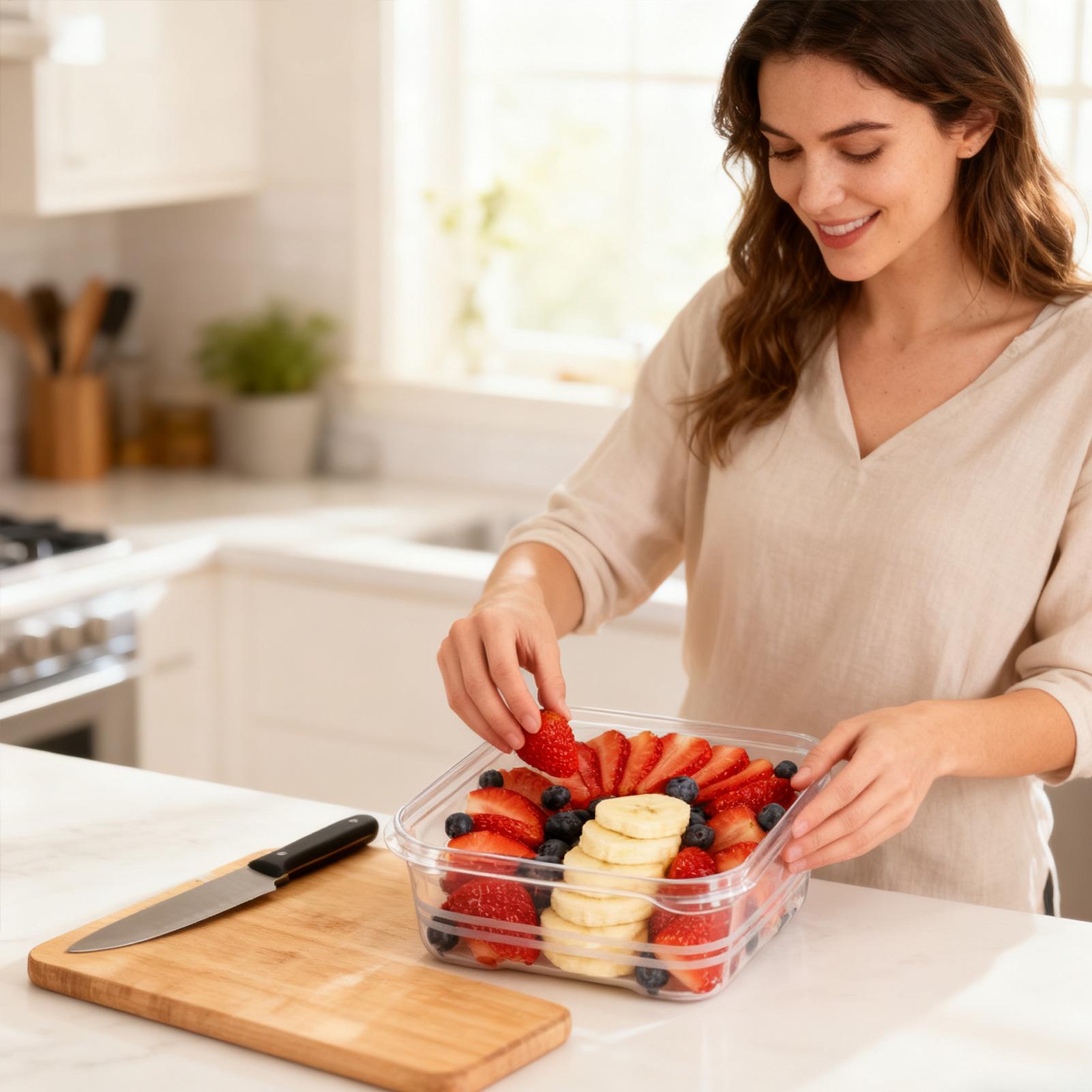 Réfrigérateur de stockage tran - Meal Prep Organizer avis et prix