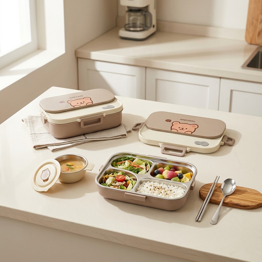 Boîte à bento en acier inoxyda - Meal Prep Meal Ideas avis et prix