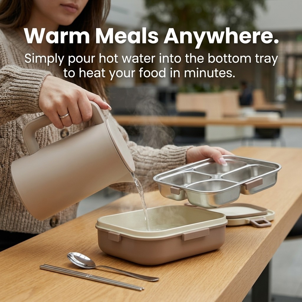 Boîte à bento en acier inoxyda - Meal Prep Meal Ideas avis et prix